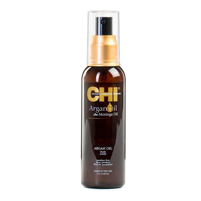 Відновлювальна олія для волосся CHI Argan Oil Plus Moringa Oil, 89 мл