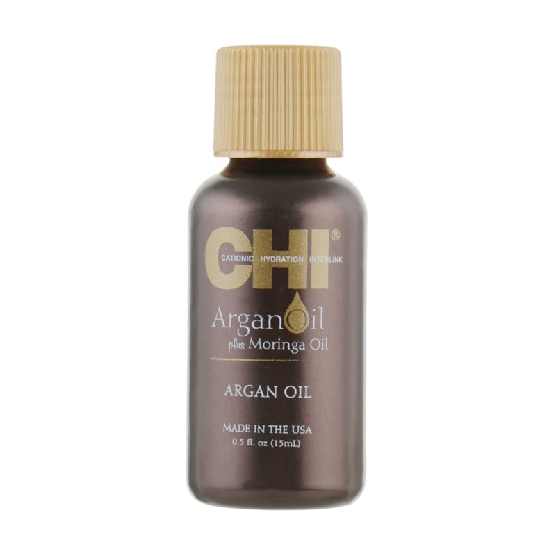 Відновлювальна олія для волосся CHI Argan Oil Plus Moringa Oil, 15 мл